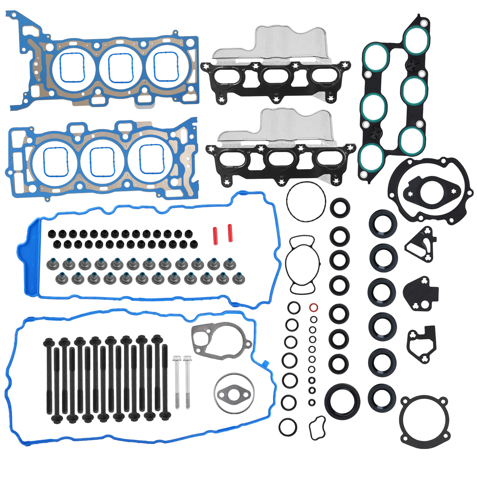 Main product image of Head Gasket Seal Set w/ Bolt fit for 09-16 Chevy Tranverse Buick Enclave GM 3.6L