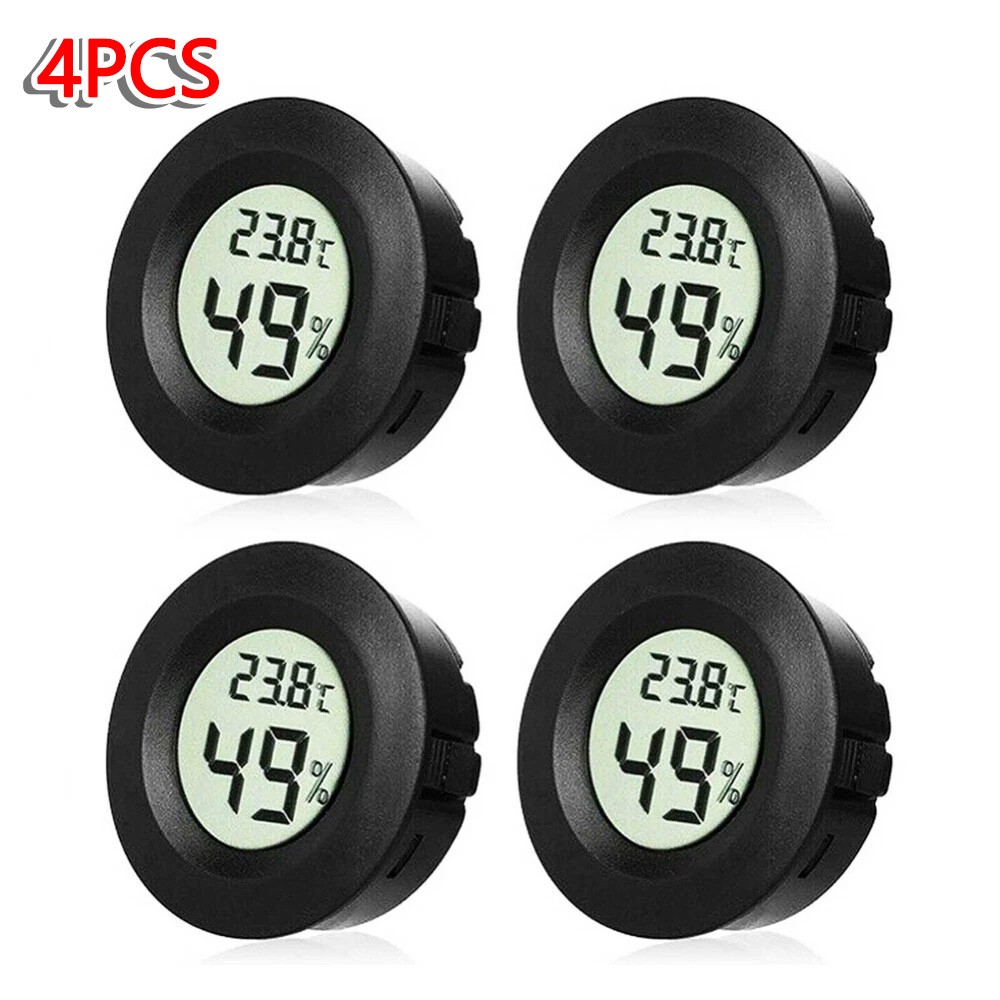 Main product image of 4PCS LCD Mini Digital Thermometer Hygrometer Temperature Humidity Humidity Meter