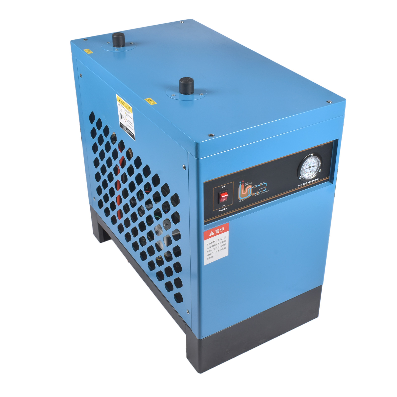 Main product image of Refrigerated Air Dryer 70 CFM R134a 60HZ For 15HP-20HP Rotary Screw Compressor (Blue)