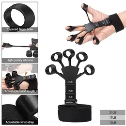 Product image of Hand Grip Strengthener & Finger Exerciser Set, 10-100 kg Adjustable