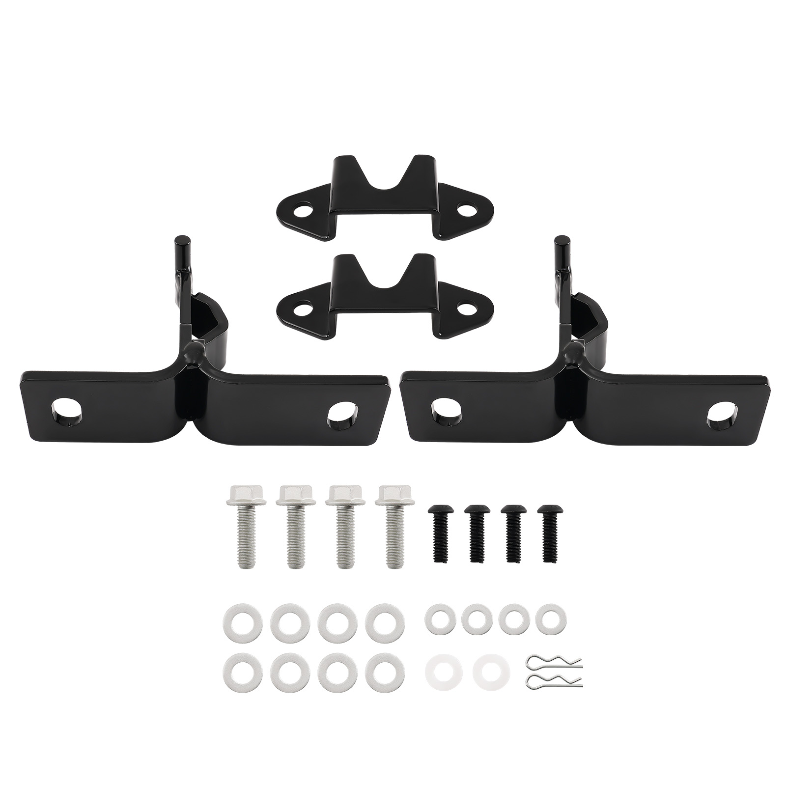Main product image of Seat Mounting Brackets & Bolt Fold Tumble fit for Jeep Wrangler YJ CJ 76-1995 Steel
