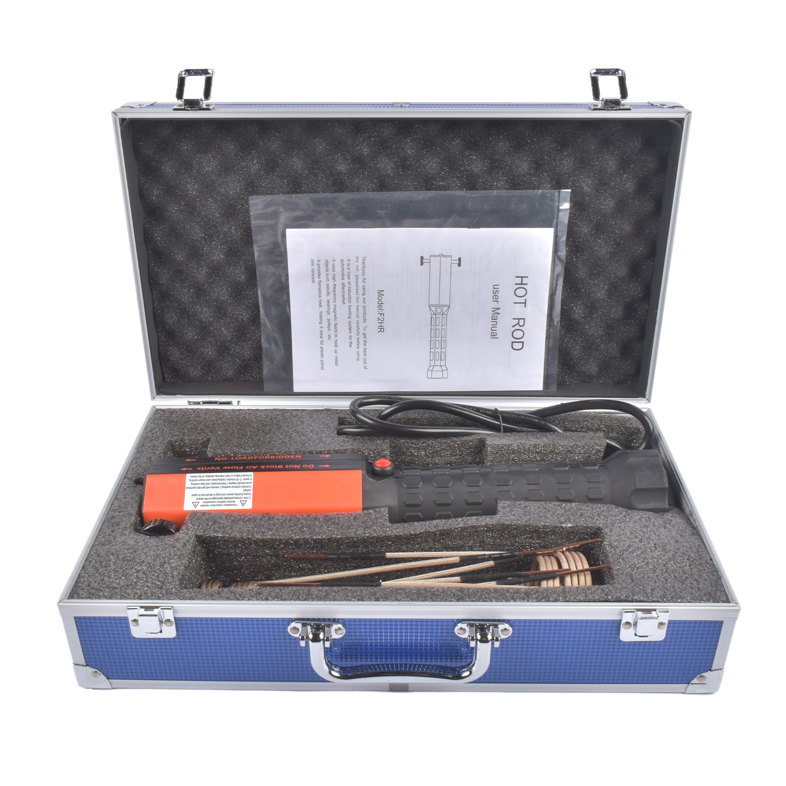 Main product image of 1KW 1000W 110V Magnetic Induction Heater Kit Flameless Heat Bolt Removal (8 Coils)