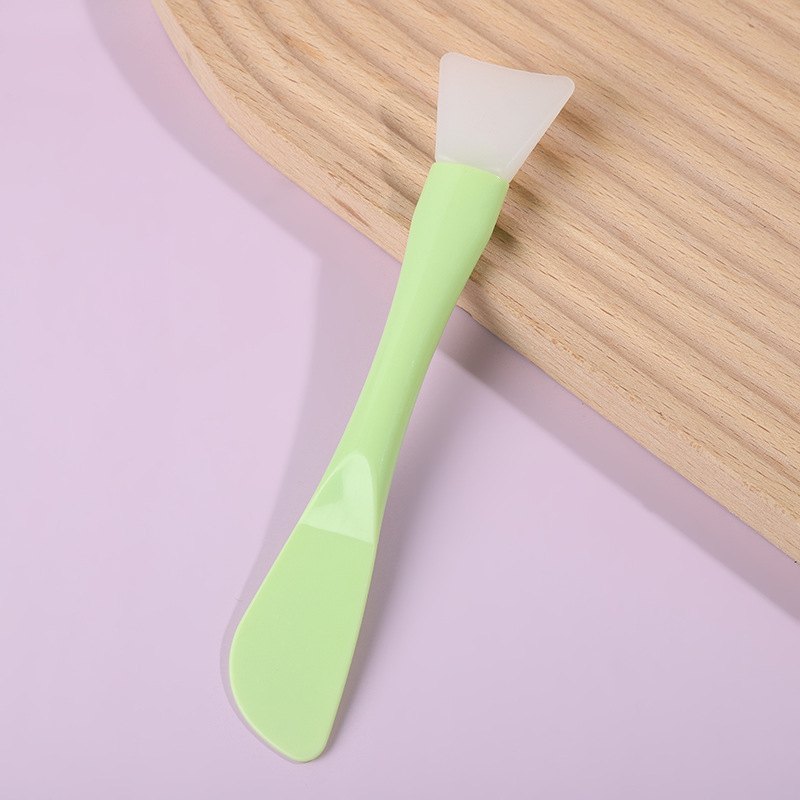 Dual-purpose facial mask brush-green-1 stick