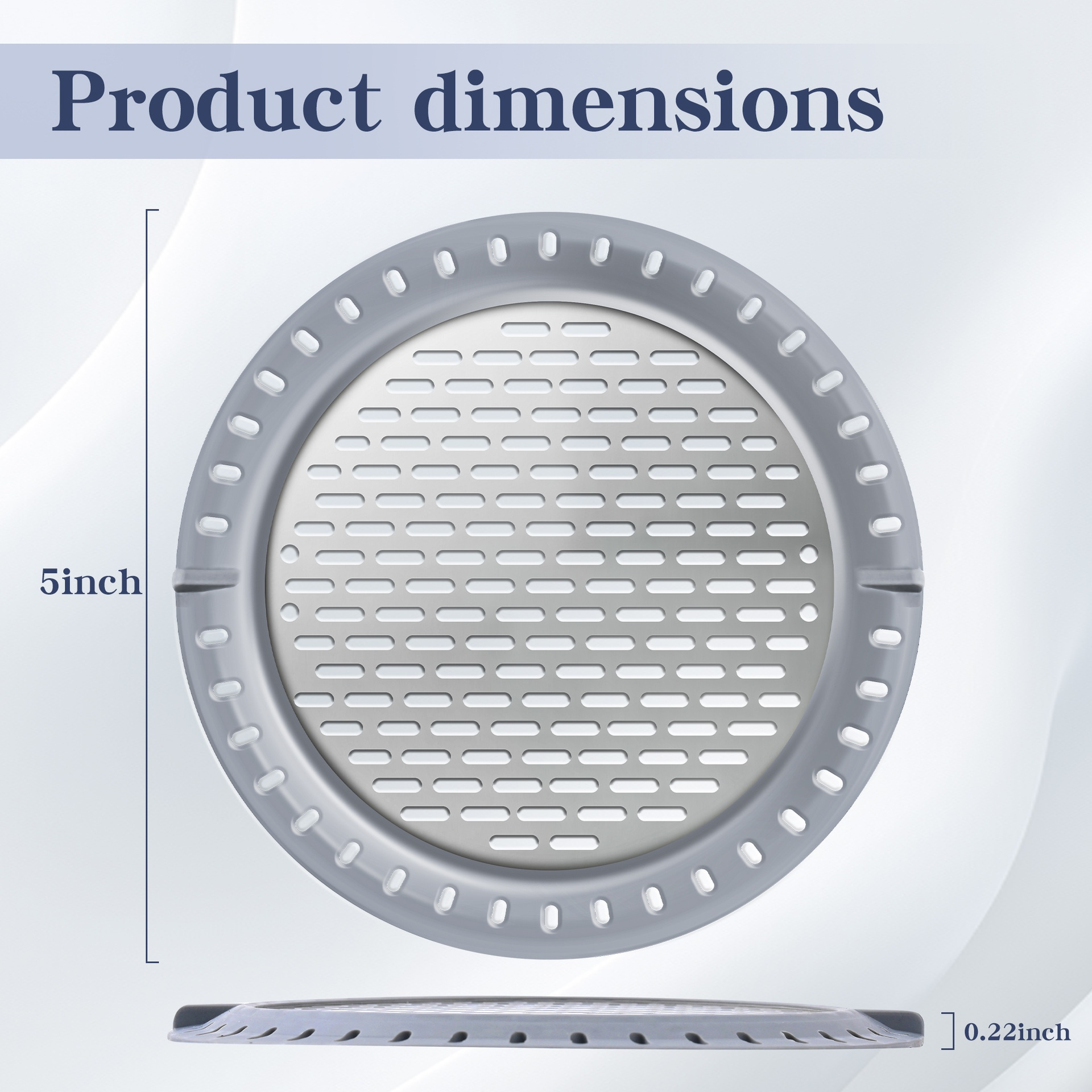 Main product image of Hair filter floor drain-white-304 stainless steel-15 * 18cm-1 piece