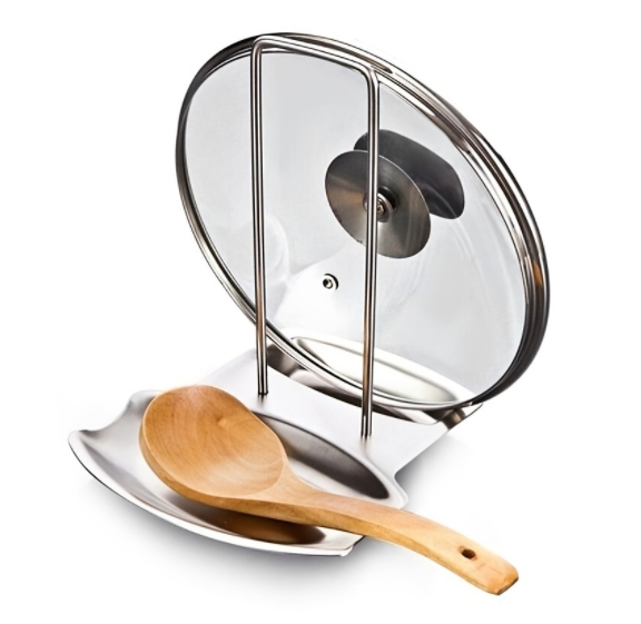 Stainless steel lid holder-1 piece-boxed