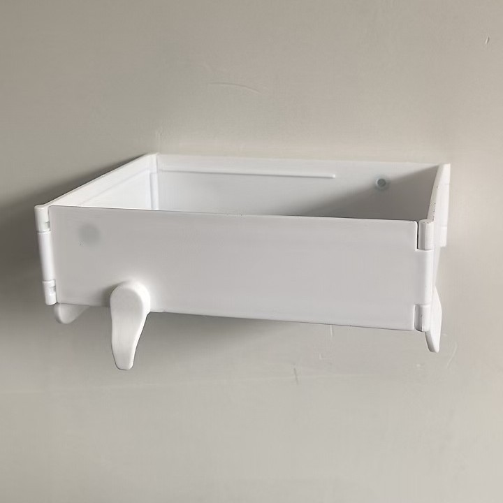 Garbage bag holder-gray-non-magnetic-1 piece