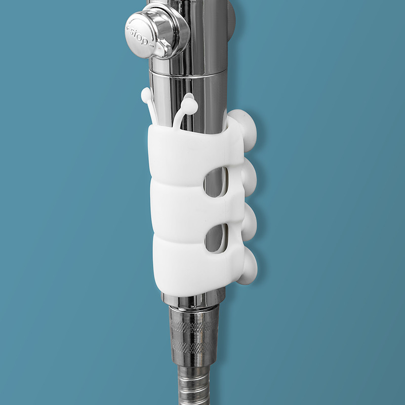 Caterpillar shower holder-white *[Patent]