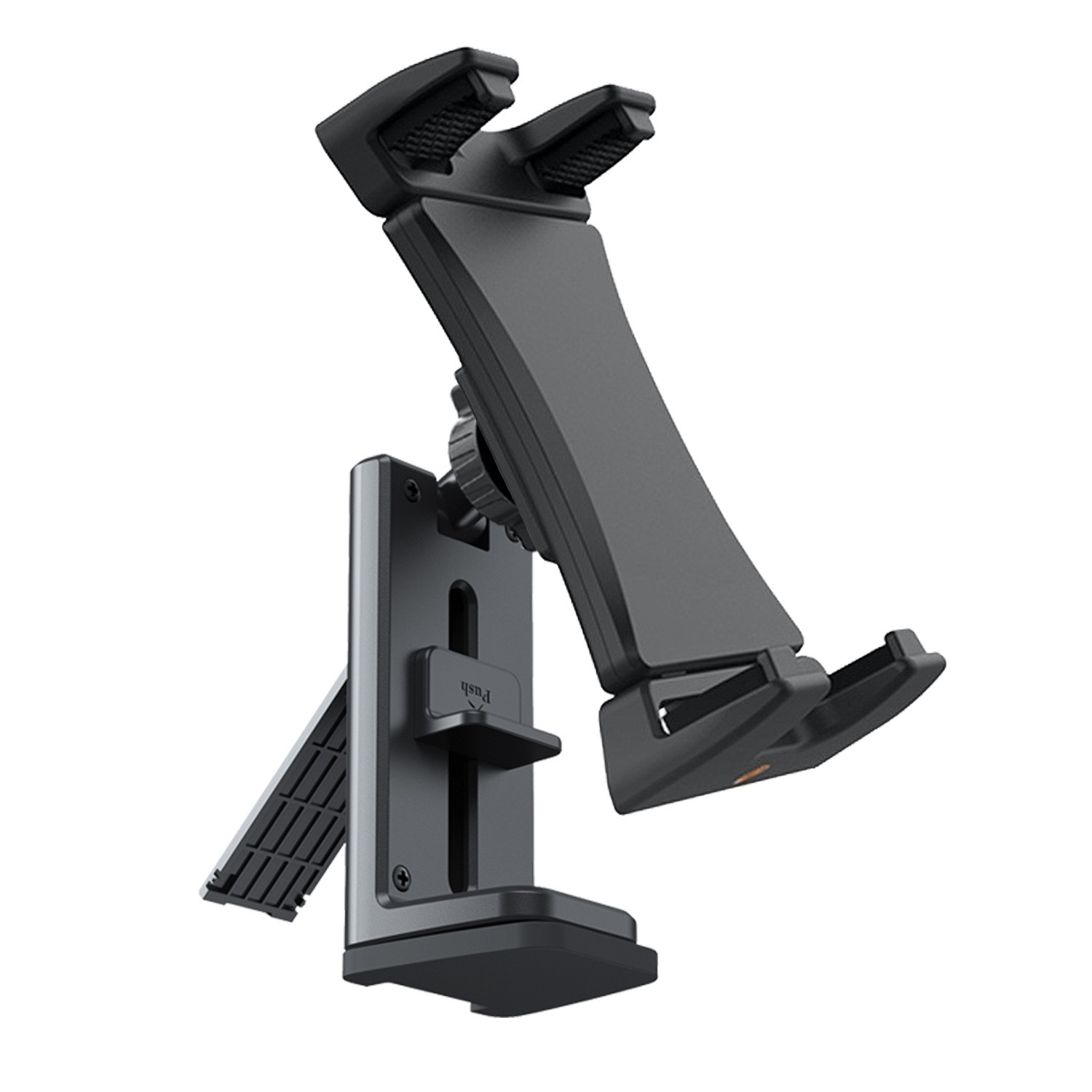 Rotatable Multi-functional Clip Phone & Tablet Holder, Lazy Stand For Live Streaming & Video Watching On Airplane, High-speed Rail And Desktop