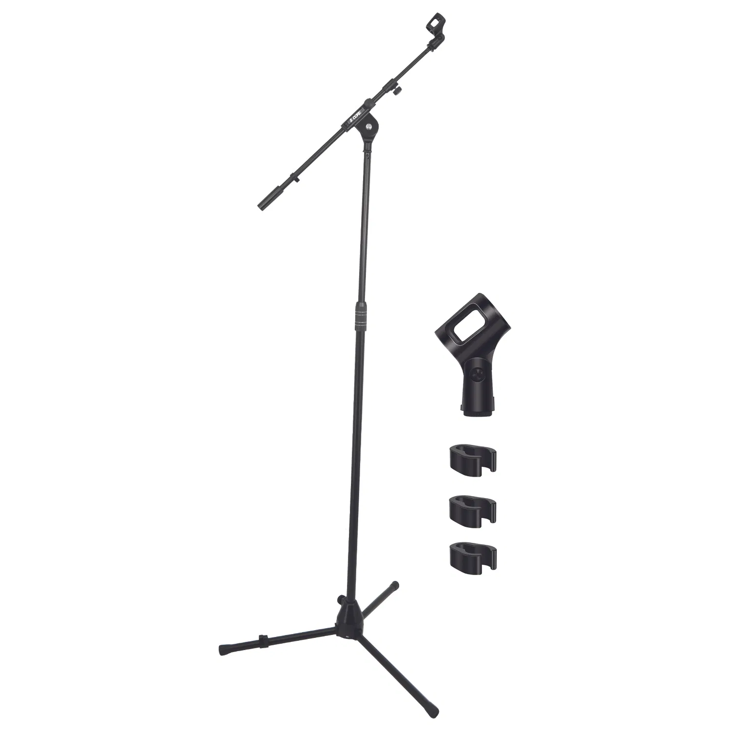 Main product image of 5Core Floor Adjustable Microphone Stand, 82" with Telescoping Boom Arm