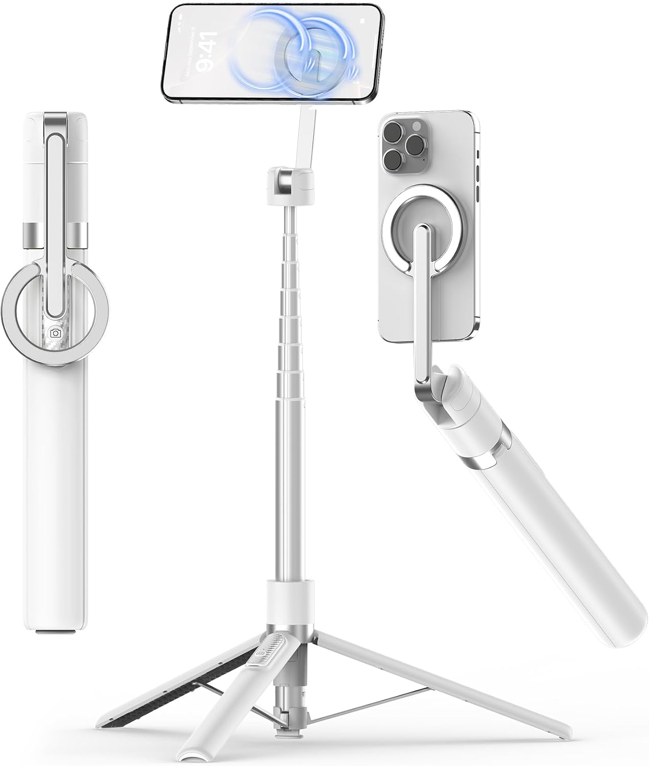 Main product image of Magnetic Aluminum Phone Tripod Selfie Stick, iPhone/Android