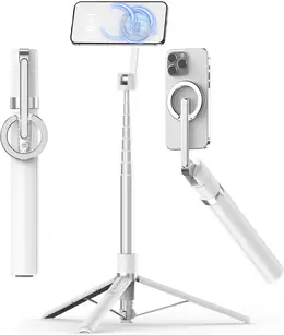 Product image of Magnetic Aluminum Phone Tripod Selfie Stick, iPhone/Android