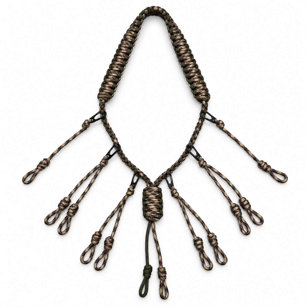 Main product image of Seven Strand Nylon Braided Multi-Loop Duck Call Lanyard