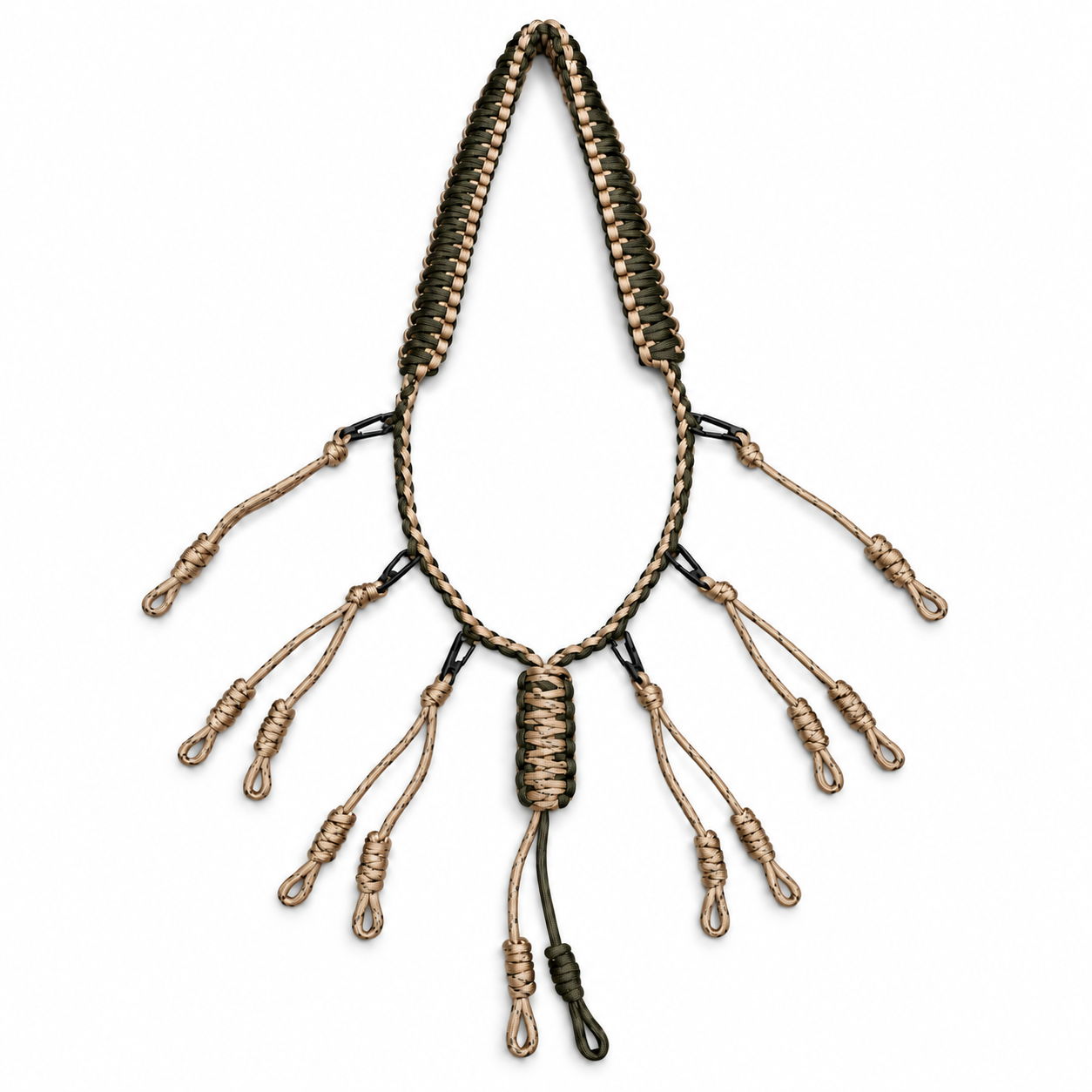Main product image of Nylon Duck Call Lanyard, Waterproof, Adjustable Neck, MOLLE Drop Loops