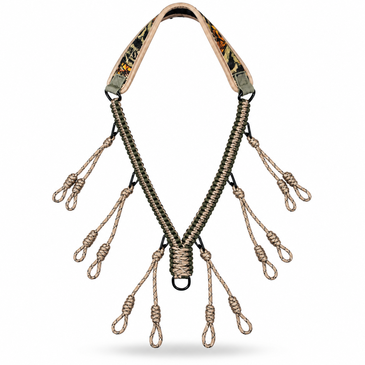 Main product image of Hand Braided Nylon Duck Call Lanyard with Drop Loops, Quick Release