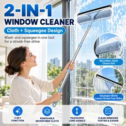 Product image of Outdoor Glass Cleaning Pole with Cloth Head, Assorted