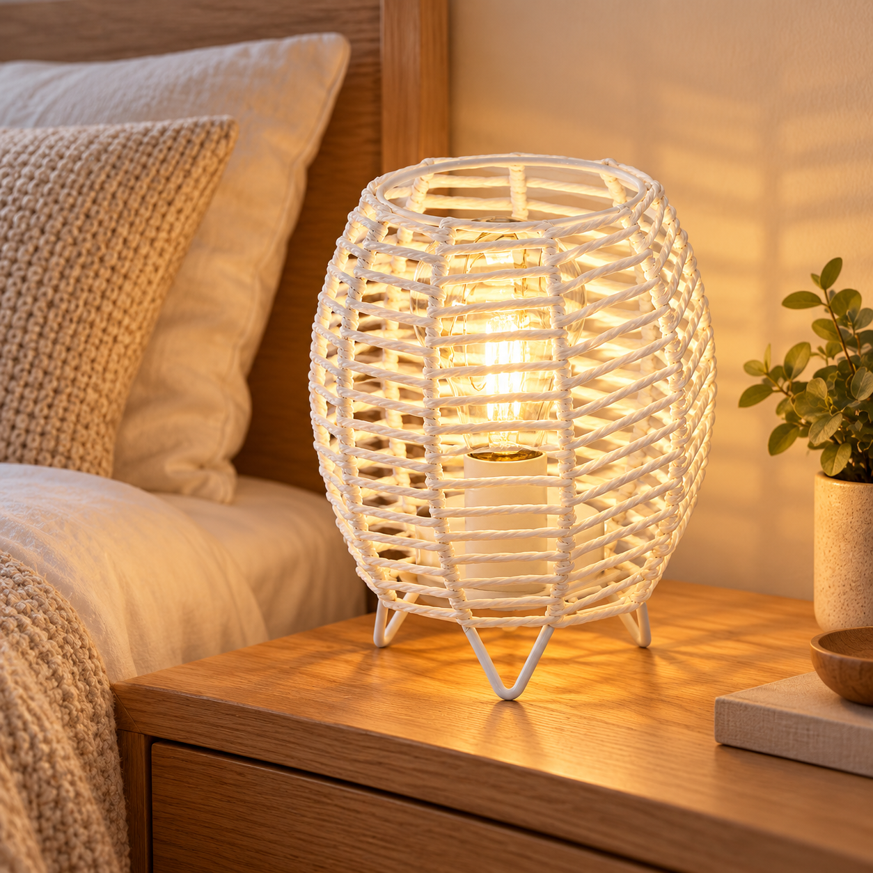 Main product image of Lamp Tripod Cylinder Rope