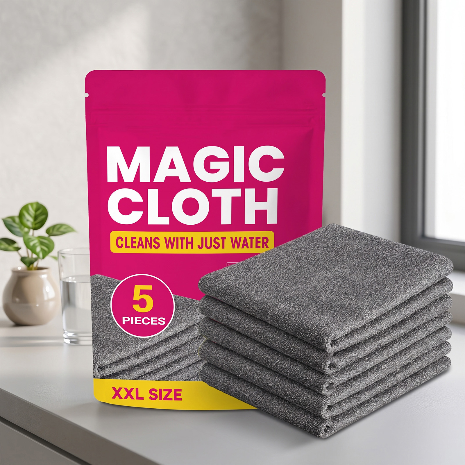 Main product image of Magical Cloth 5piecesbag