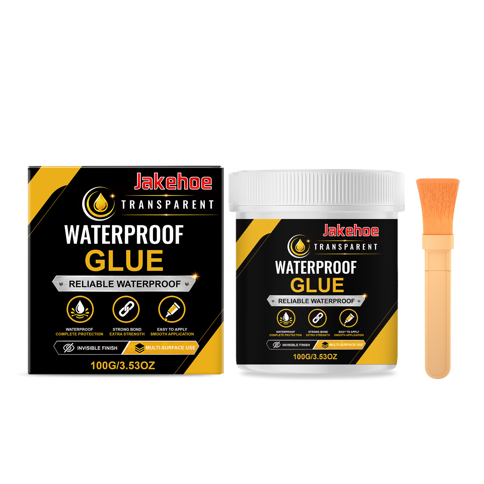 Main product image of Transparent Waterproof Glue for Daily Use, 100g +1
