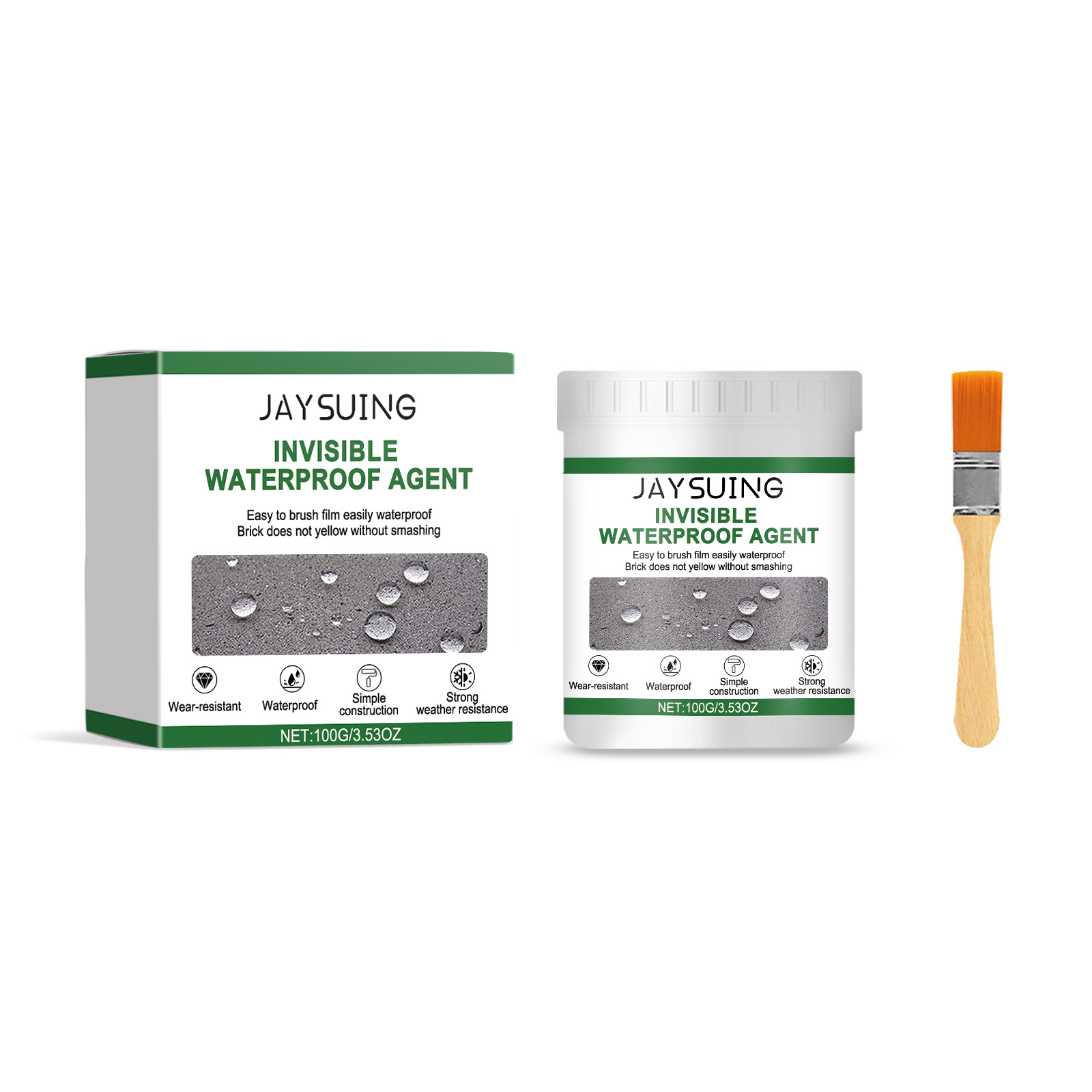 Main product image of Transparent Waterproof and Leak-proof Agent (100g), Waterproof Glue for Daily Use