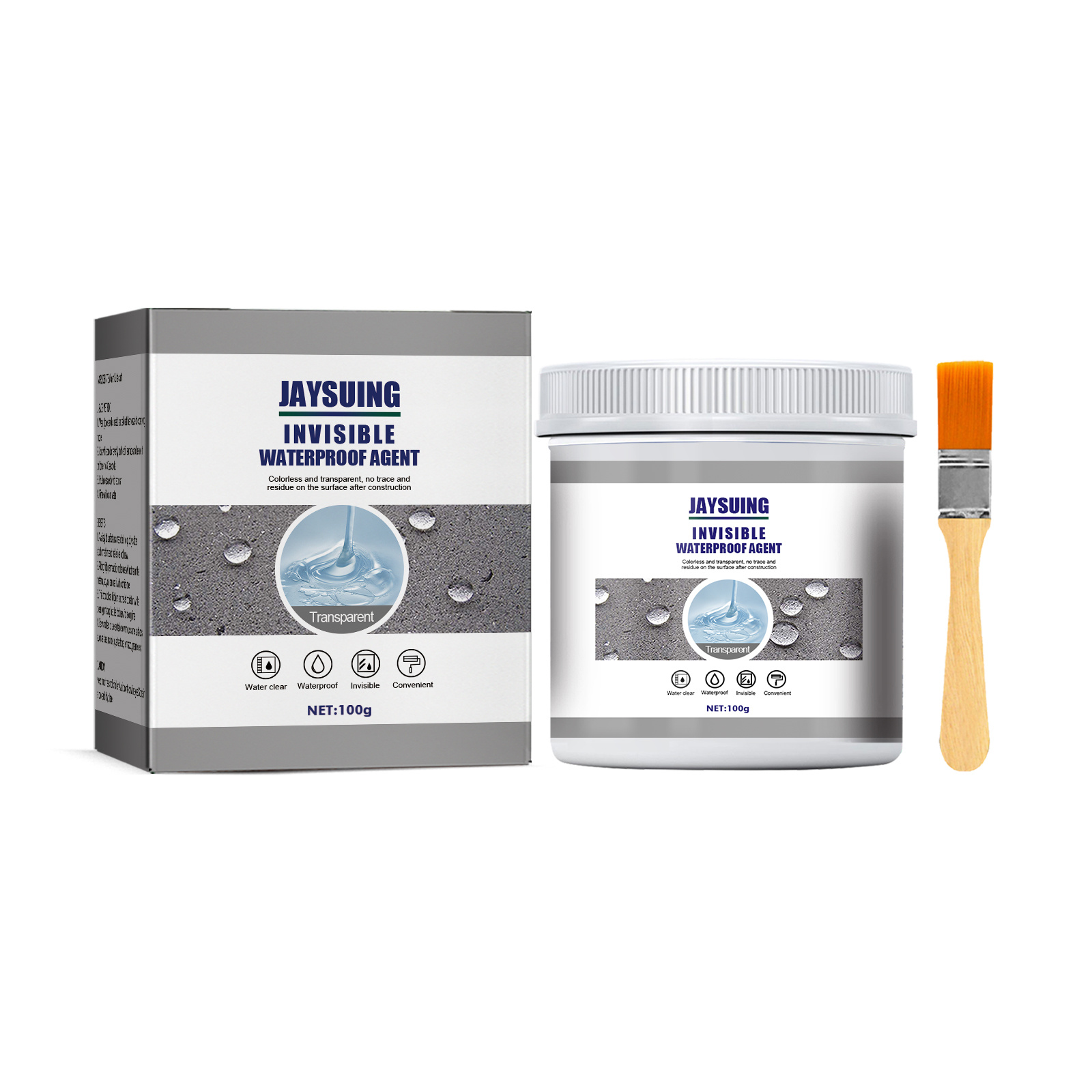 Main product image of Transparent Waterproof Adhesive (Box) for Daily Use