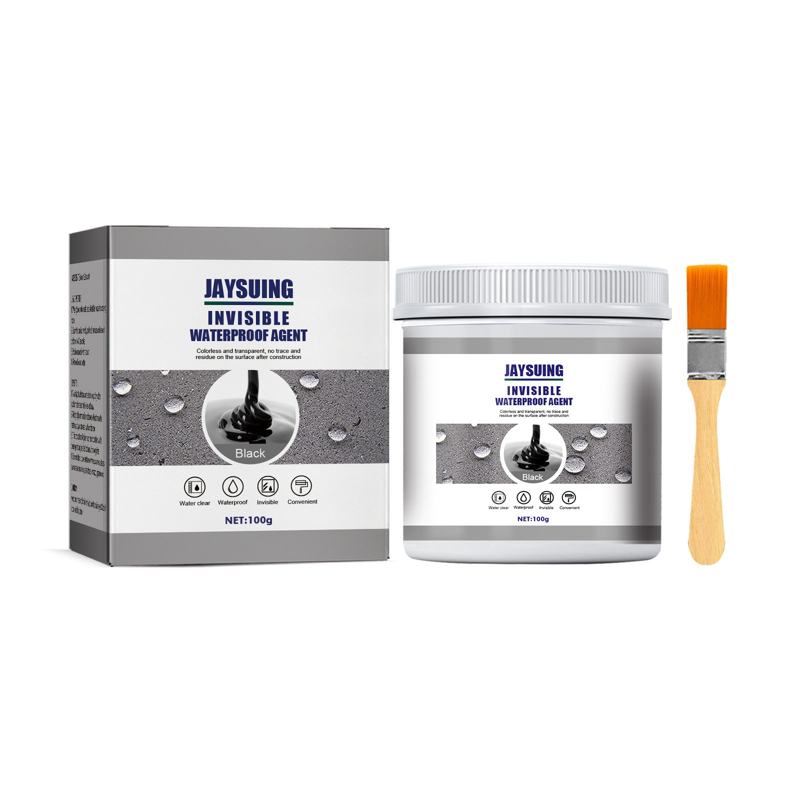 Main product image of Black Waterproof Glue for Daily Use