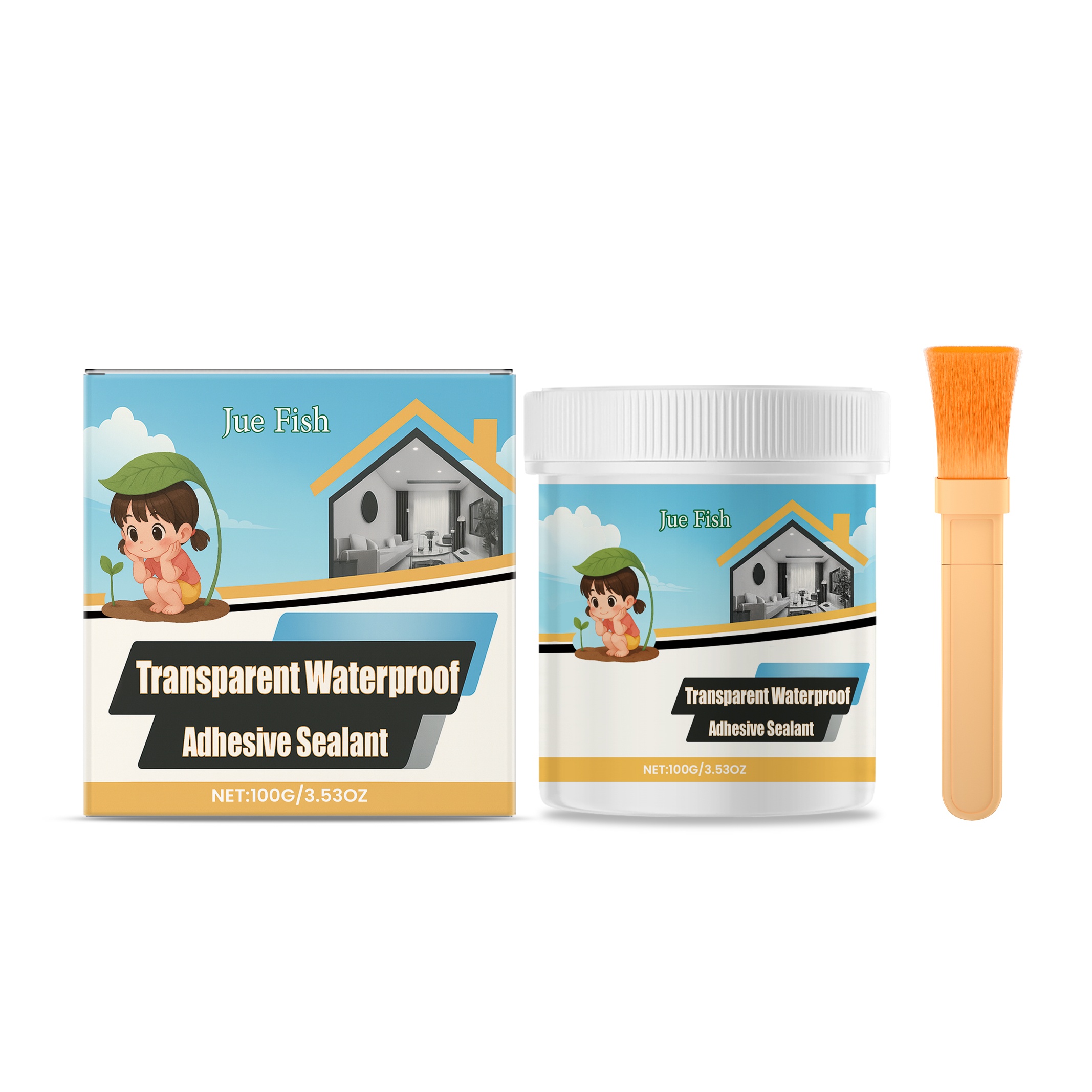 Main product image of Transparent Waterproof Sealant, Waterproof Glue for Daily Use