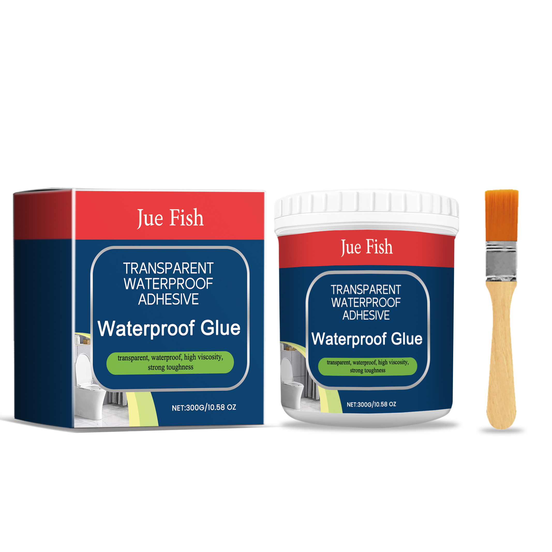 Main product image of Transparent Waterproof Glue (300g), Transparent Waterproof Adhesive for Daily Use