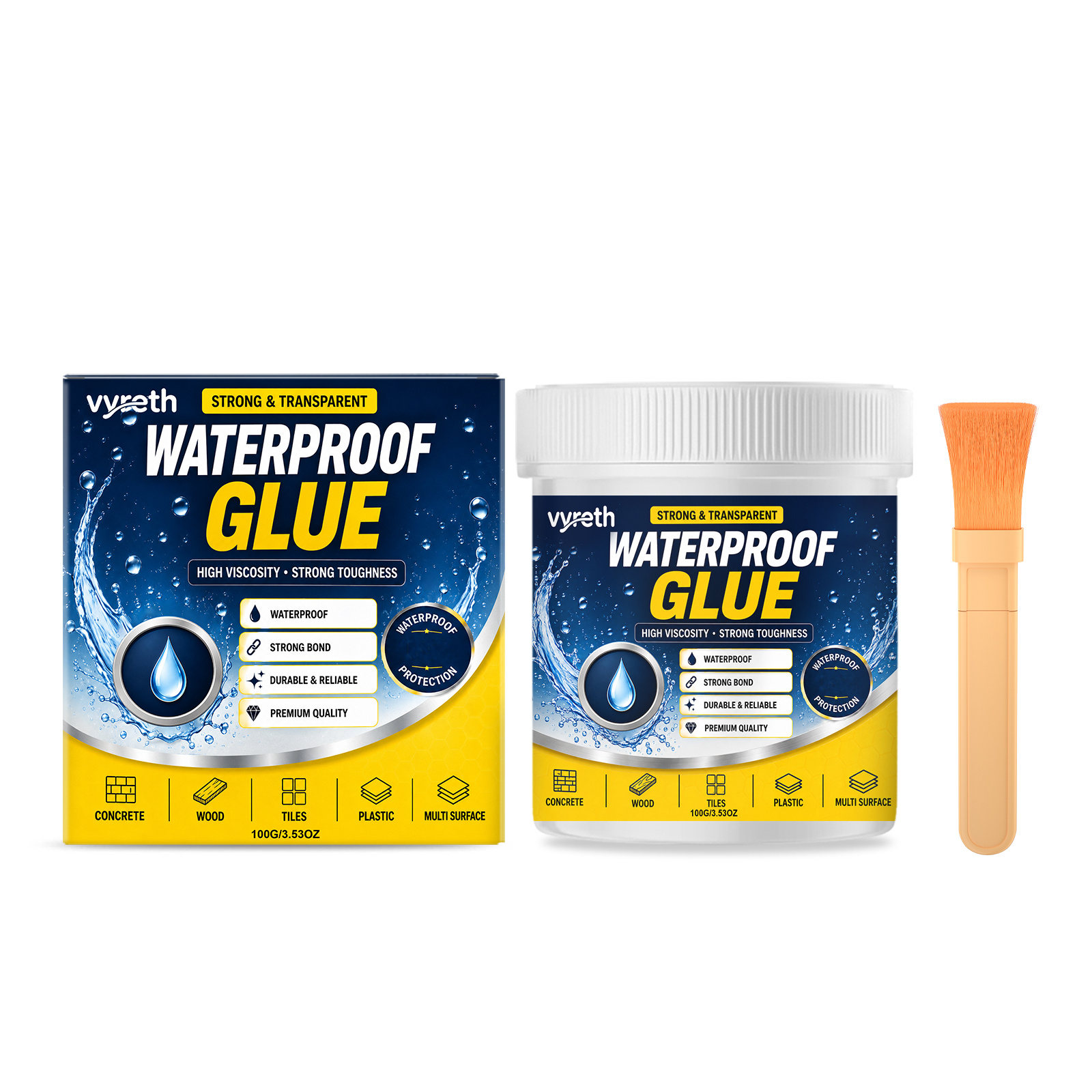 Main product image of Transparent Waterproof Sealant for Daily Use