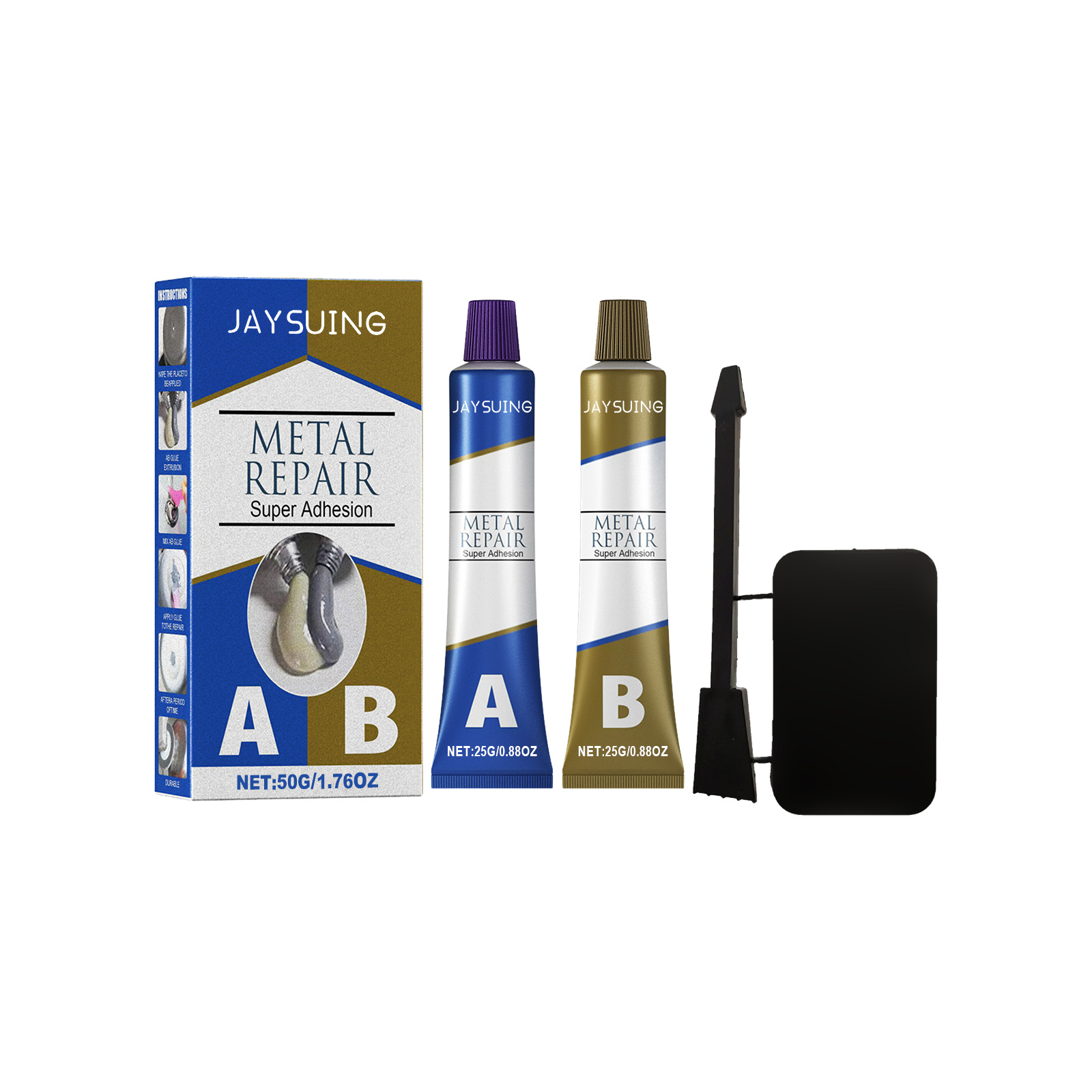 Main product image of Metal Repair Adhesive 50g, 50g, Plugging Bond for Daily Use