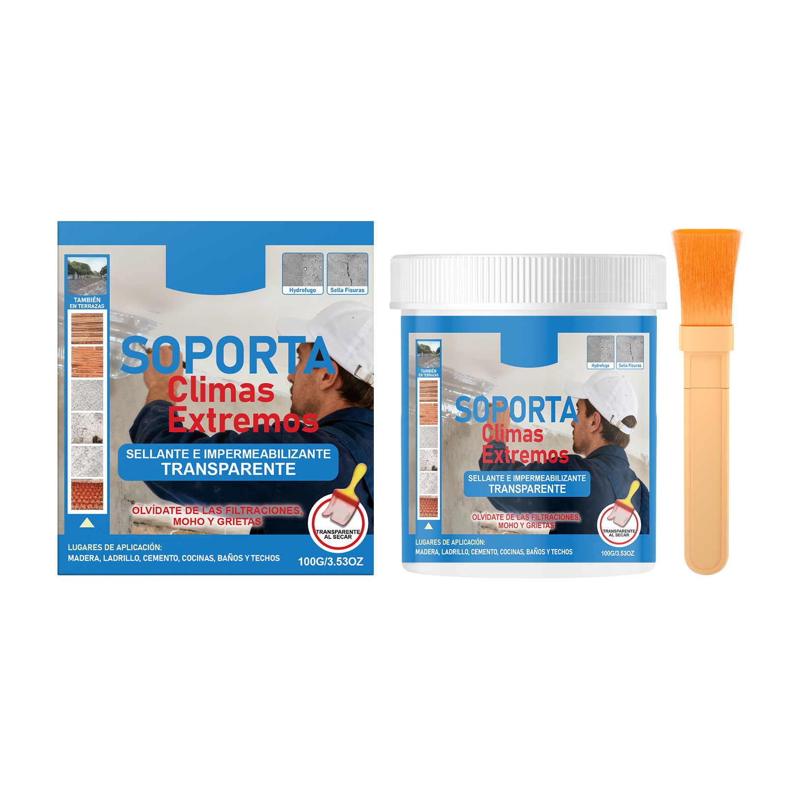 Main product image of Transparent Sealant & Waterproof Coating for Daily Use, 100g