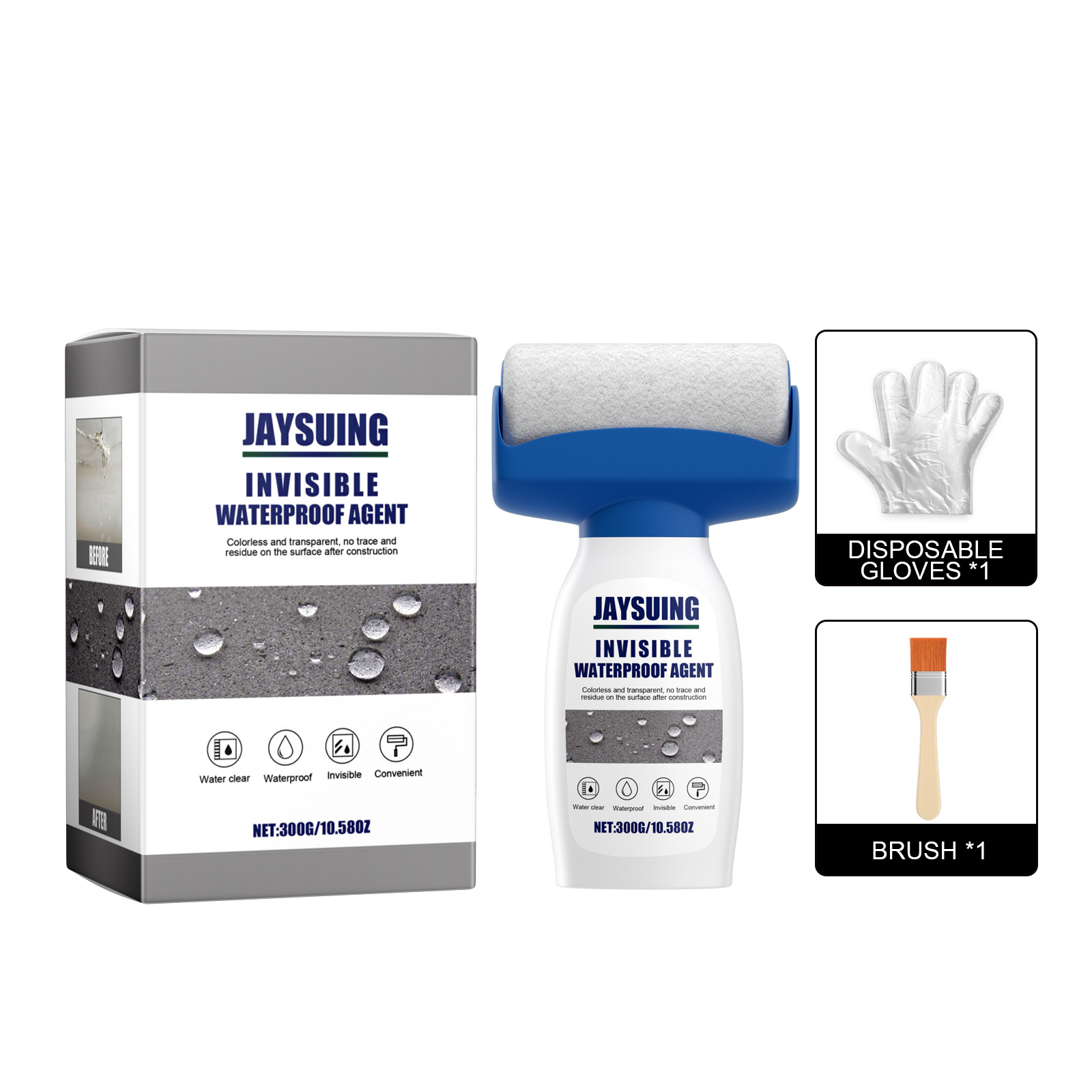 Main product image of Drum Type Waterproof Glue, Waterproof and Moisture-proof Home for Daily Use