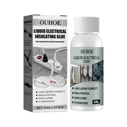 Product image of Liquid Electrical Insulating Adhesive, White, 50ml, High Temperature