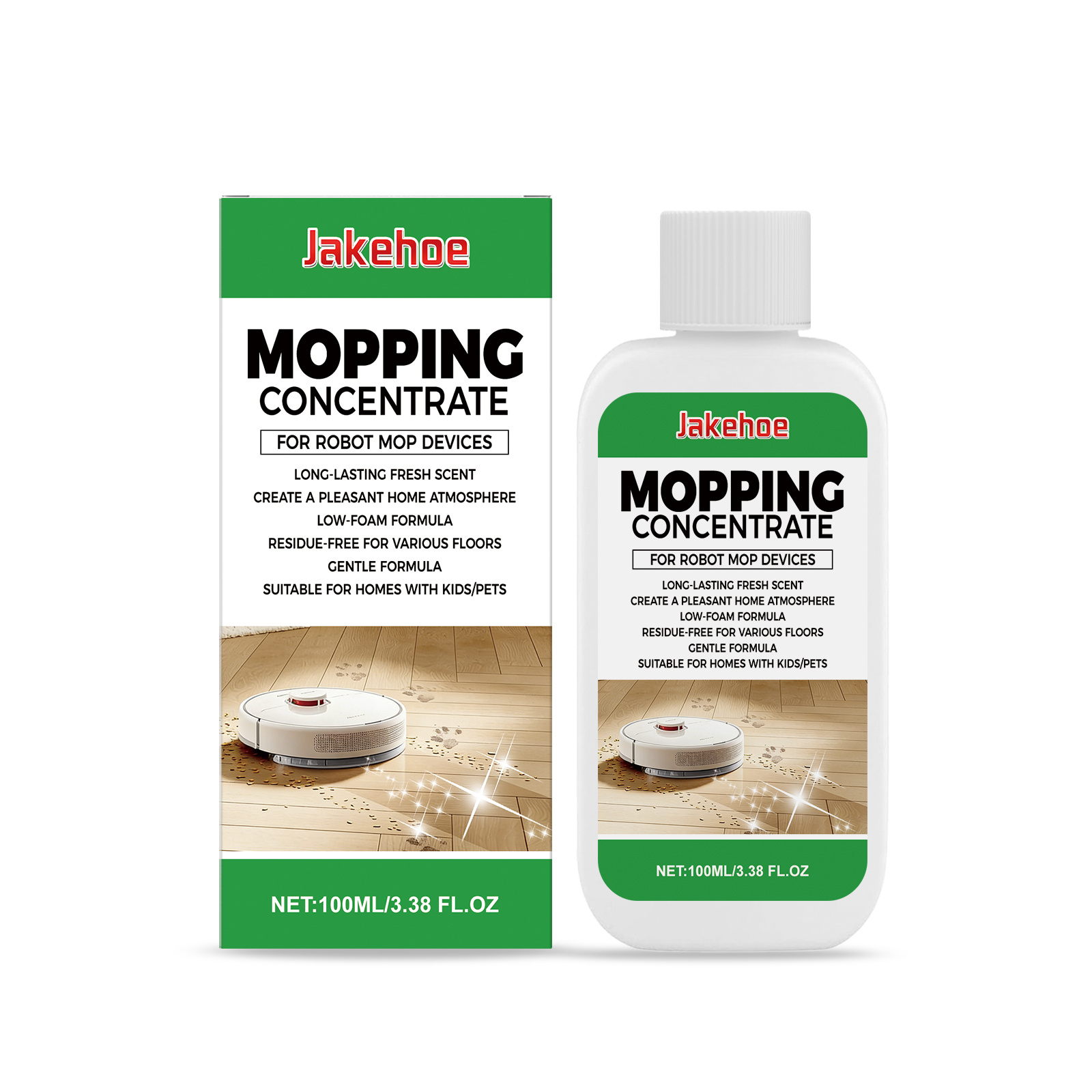 Main product image of Concentrated Floor Cleaner, 100ml, Cleaning Agent for Home Cleaning
