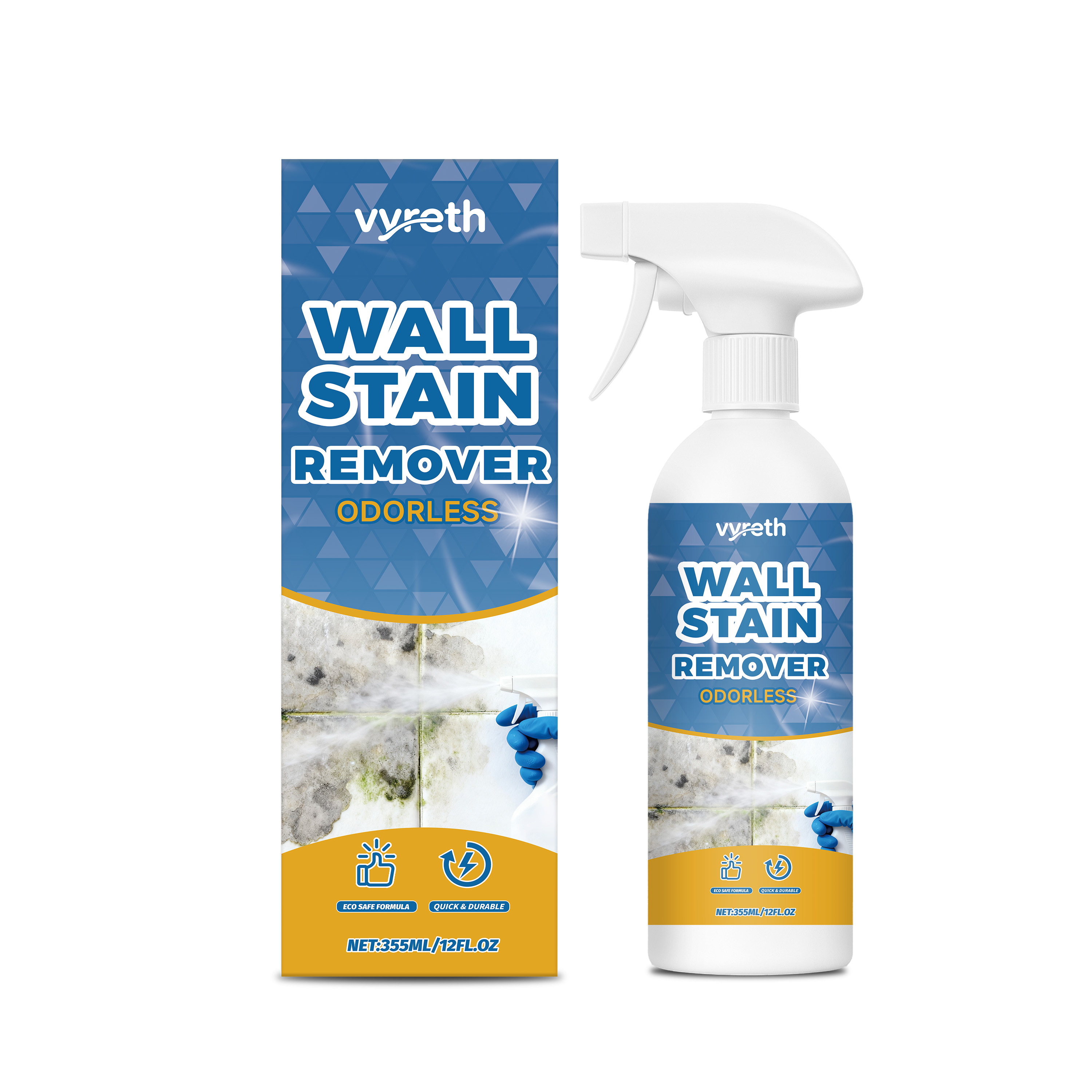 Main product image of Wall Stain Cleaner, 355ml, Wall Cleaning, Cleaning Agent for Home Cleaning
