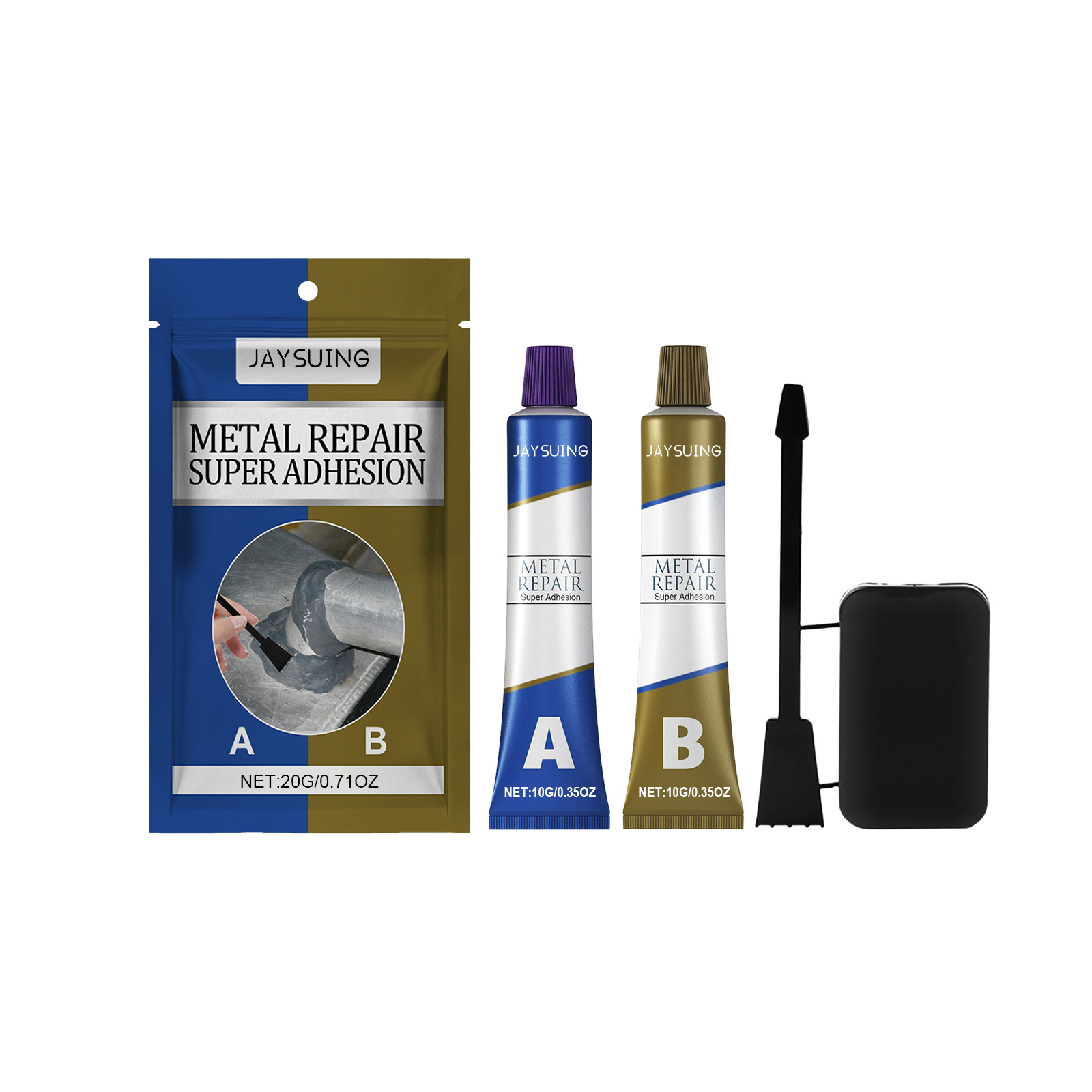 Main product image of Strong Metal Casting Adhesive 20g, 20g, Plugging Bond for Daily Use