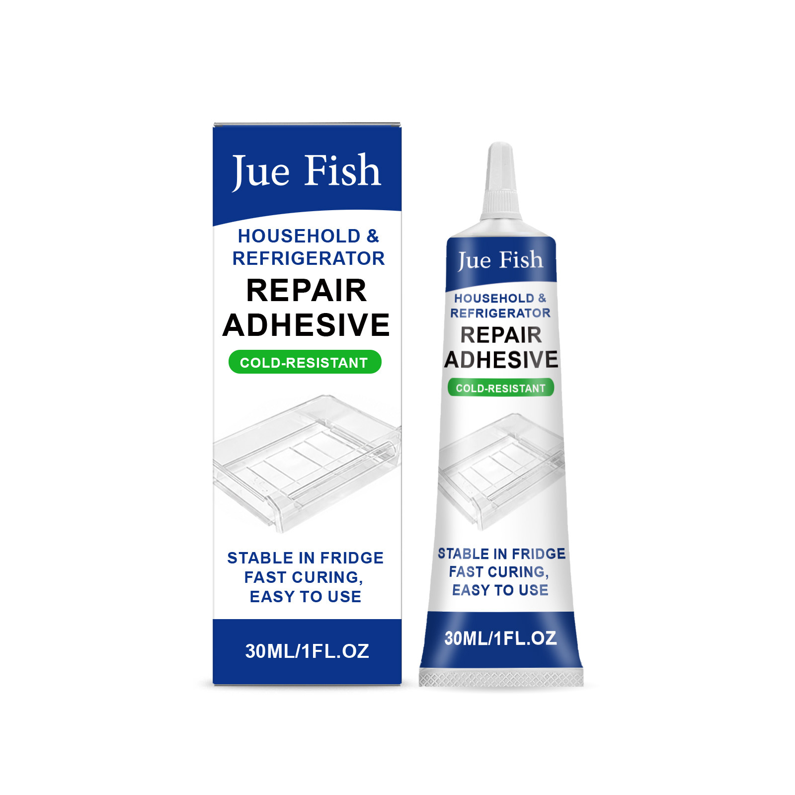 Main product image of JUE FISH Household & Refrigerator Repair Adhesive for Daily Use, 30ml