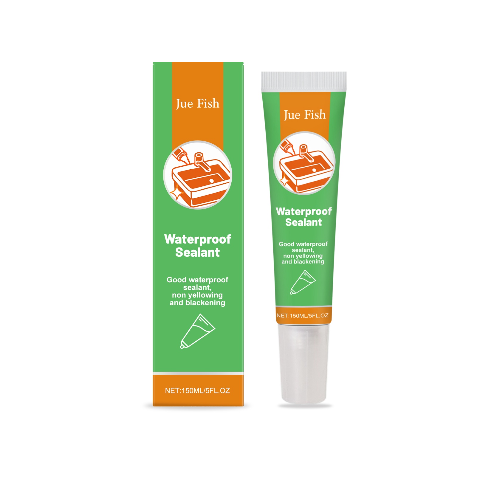 Main product image of Vyreth Transparent Waterproof Sealant Glue, 150ml, Glue Series for Daily Use