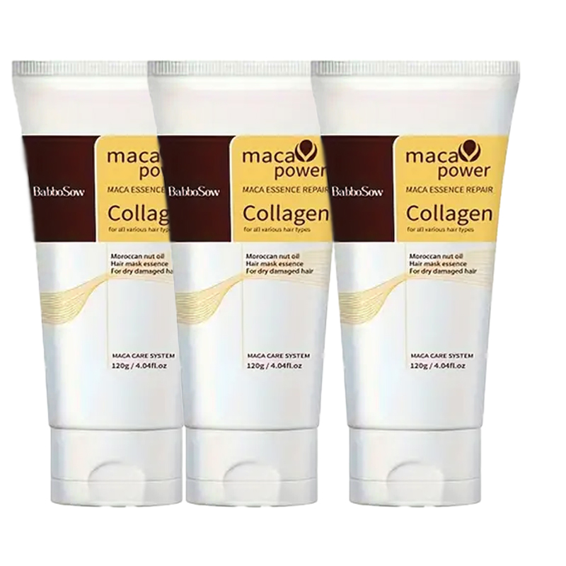 Only Supports Self Pickup With Waybill Collagen No Heat Hair Mask Deep Repair Dry Damaged Hair Smooth Frizz Boost Shine Volume