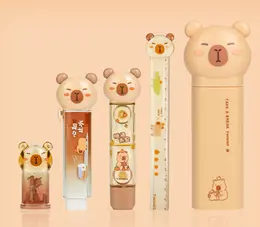 Stationery set-pencil sharpener + ruler + eraser + pencil case + correction tape-1 set