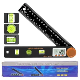 Woodworking Angle Ruler 4-in-1 Orange
