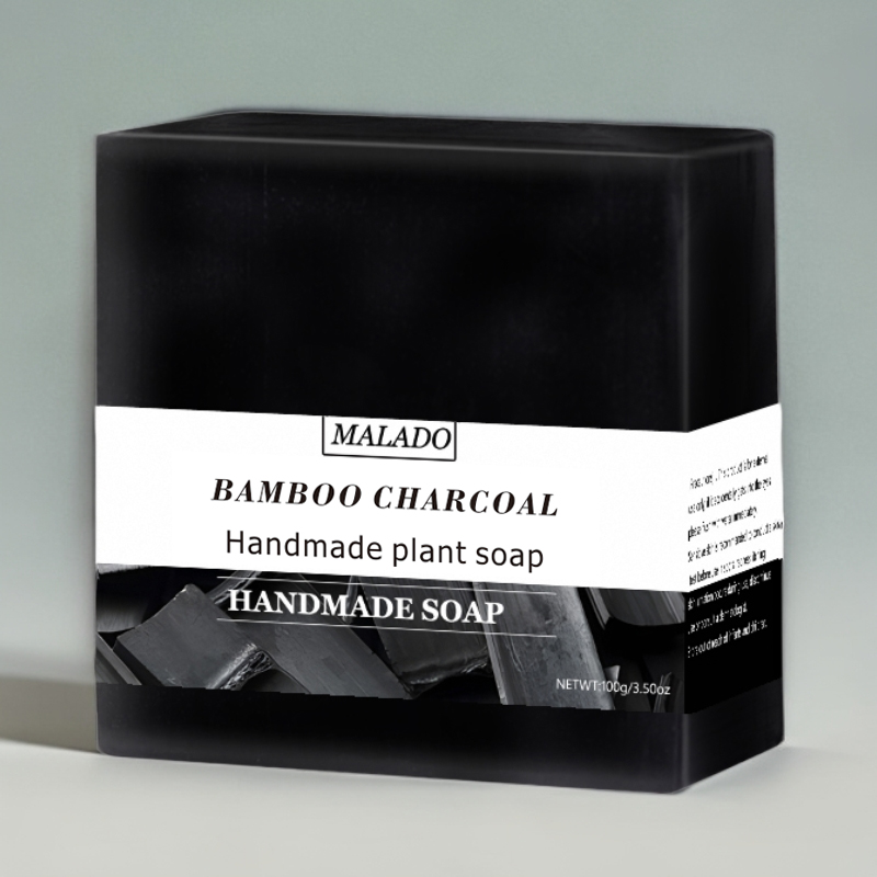 Square Bamboo Charcoal Soap