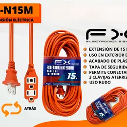 Product image of Power Extension Cord, 3-Prong Grounded, Indoor/Outdoor Use