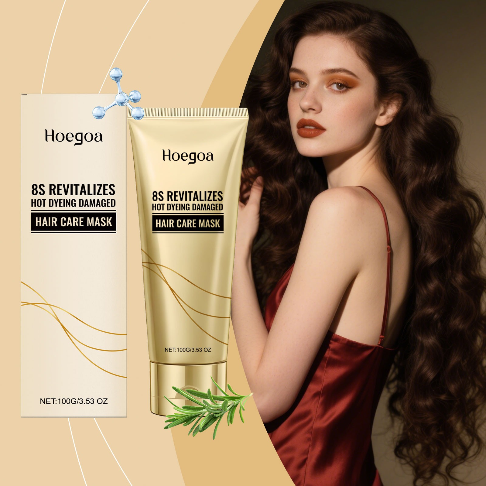 Main product image of Hoegoa Hair Mask, 100g, Anti-Dandruff, Volumizing, Oil Control