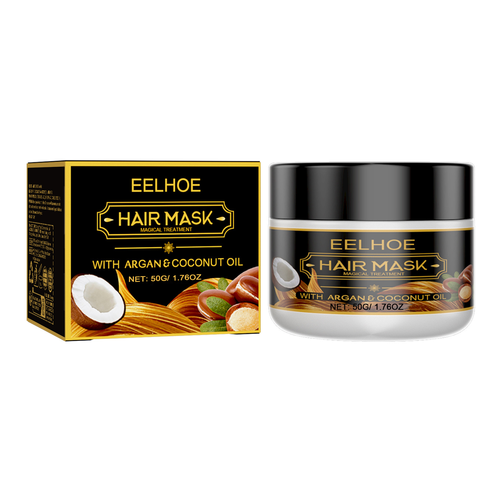 Main product image of Hair Care Product, Hair mask conditioner, 50g, Deep repair, with Argan oil