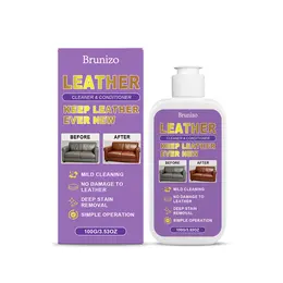 Product image of Brunizo Leather Cleaner & Conditioner, 100G