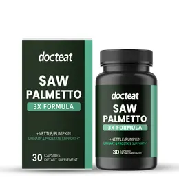 Product image of Men's Care Supplement Capsules, 30 Count, with Saw Palmetto