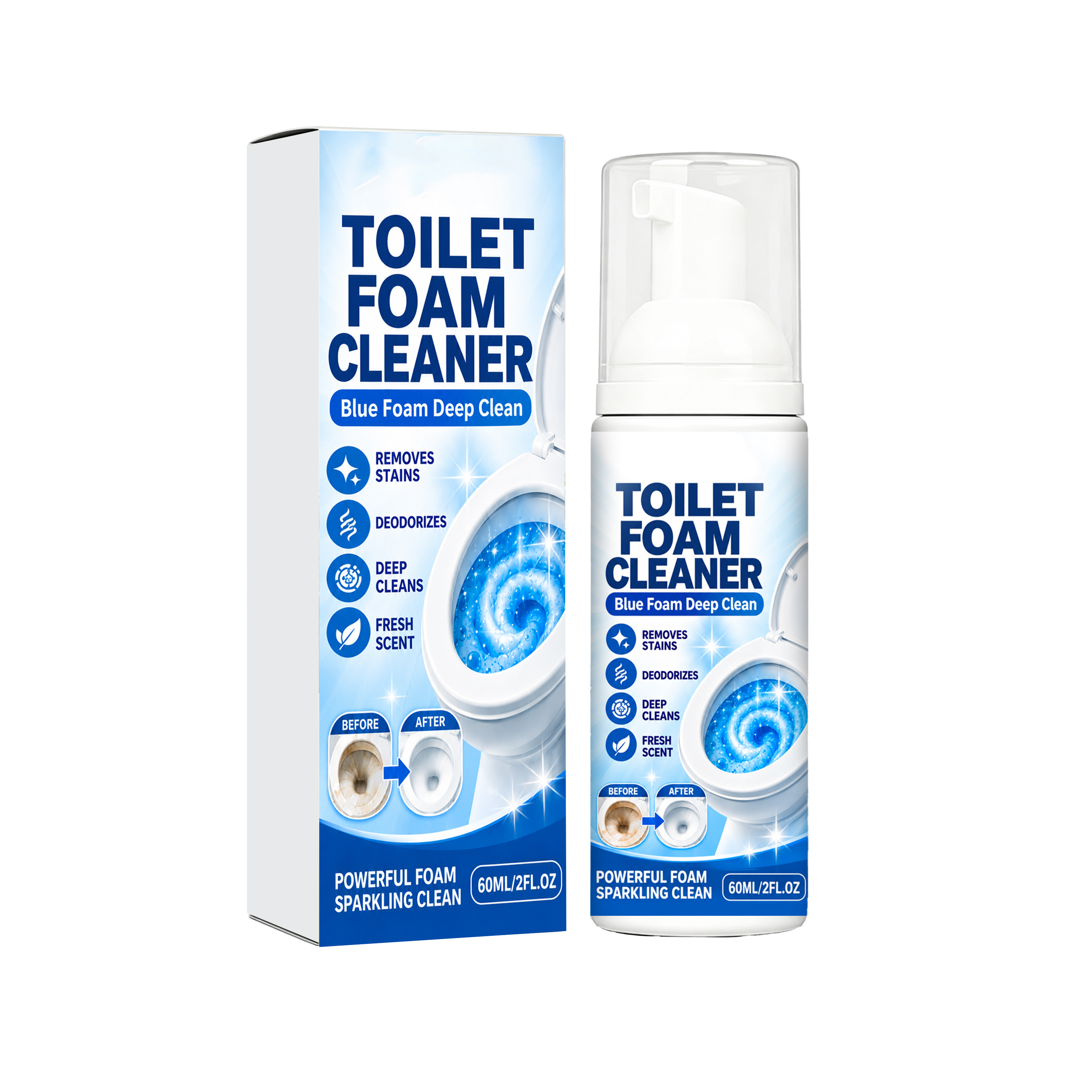 Main product image of Cleaning Agent, Foaming Toilet Cleaner, 60ml