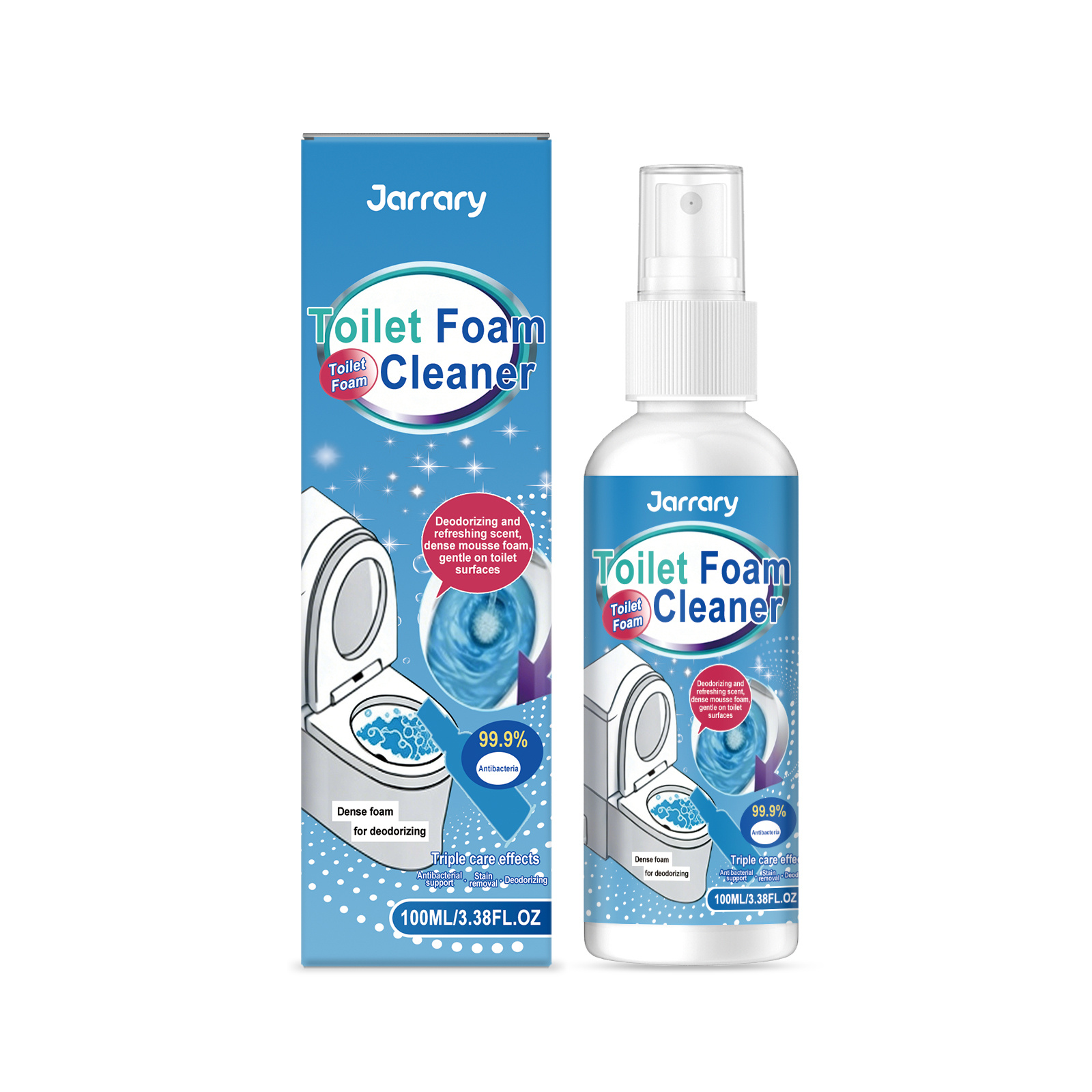 Main product image of Cleaning Agent, Toilet Foam Cleaner, 100ml, Toilet cleanliness