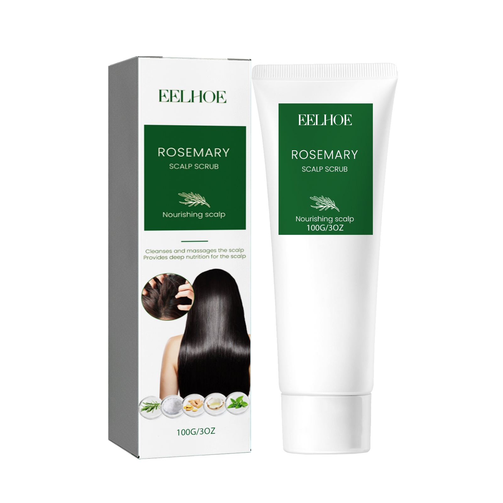 Main product image of Hair Care Product, Scalp scrub, 100G, with Rosemary Oil