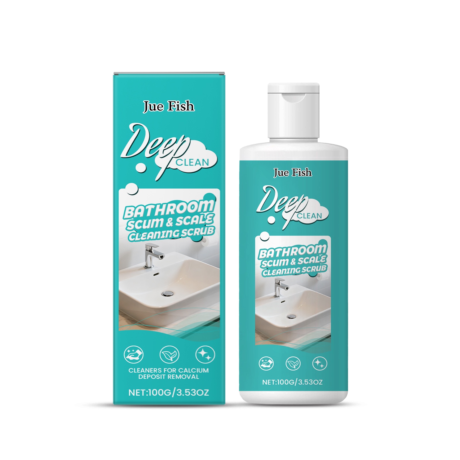 Main product image of Cleaning Agent, Bathroom dirt cleaner, 100G, Bathroom cleaning, with Triethanolamine
